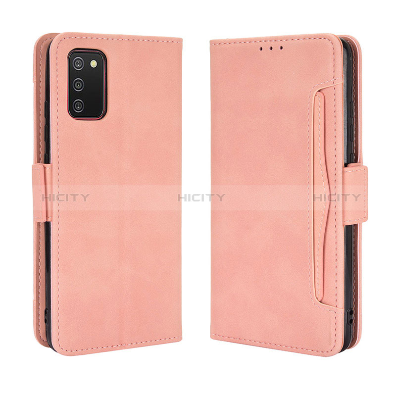 Handytasche Stand Schutzhülle Flip Leder Hülle BY3 für Samsung Galaxy A02s