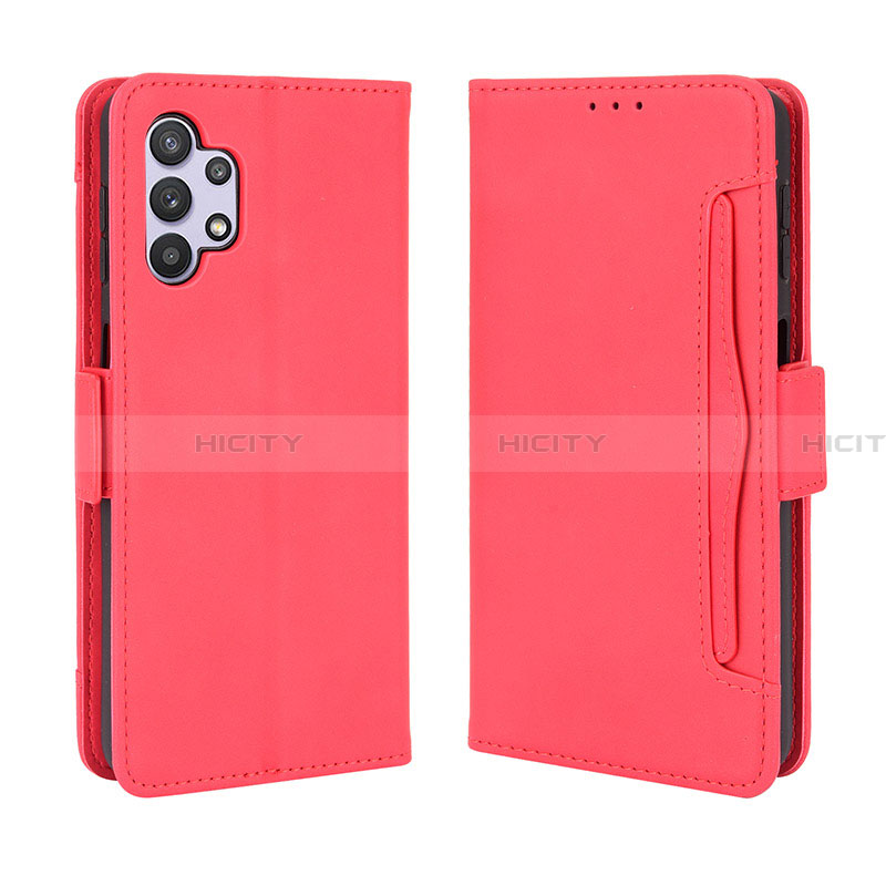 Handytasche Stand Schutzhülle Flip Leder Hülle BY3 für Samsung Galaxy A13 4G Rot