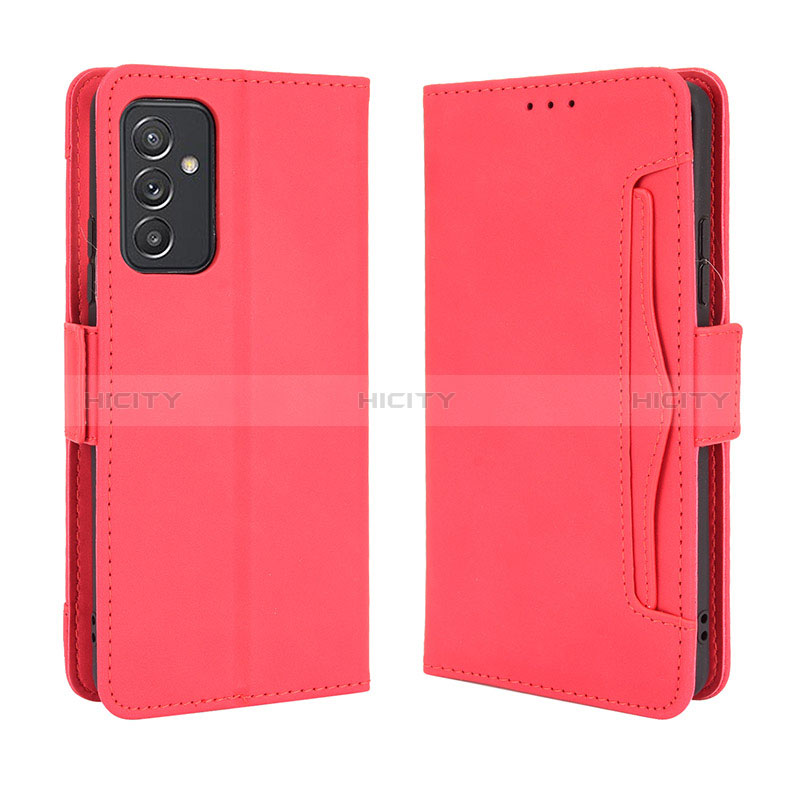 Handytasche Stand Schutzhülle Flip Leder Hülle BY3 für Samsung Galaxy A15 4G Rot Plus