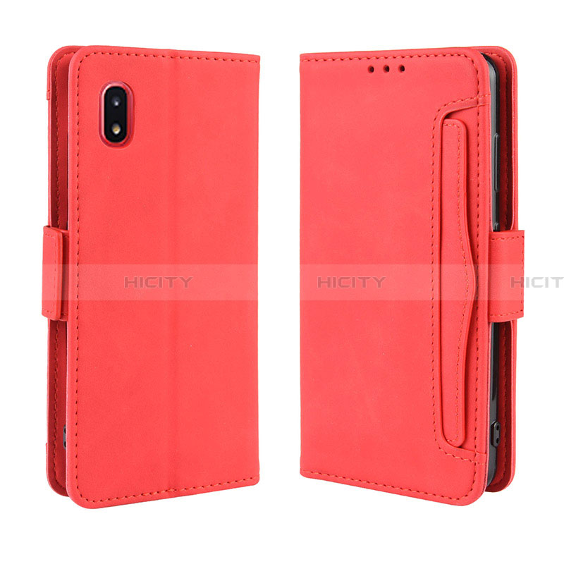 Handytasche Stand Schutzhülle Flip Leder Hülle BY3 für Samsung Galaxy A20 SC-02M SCV46 groß