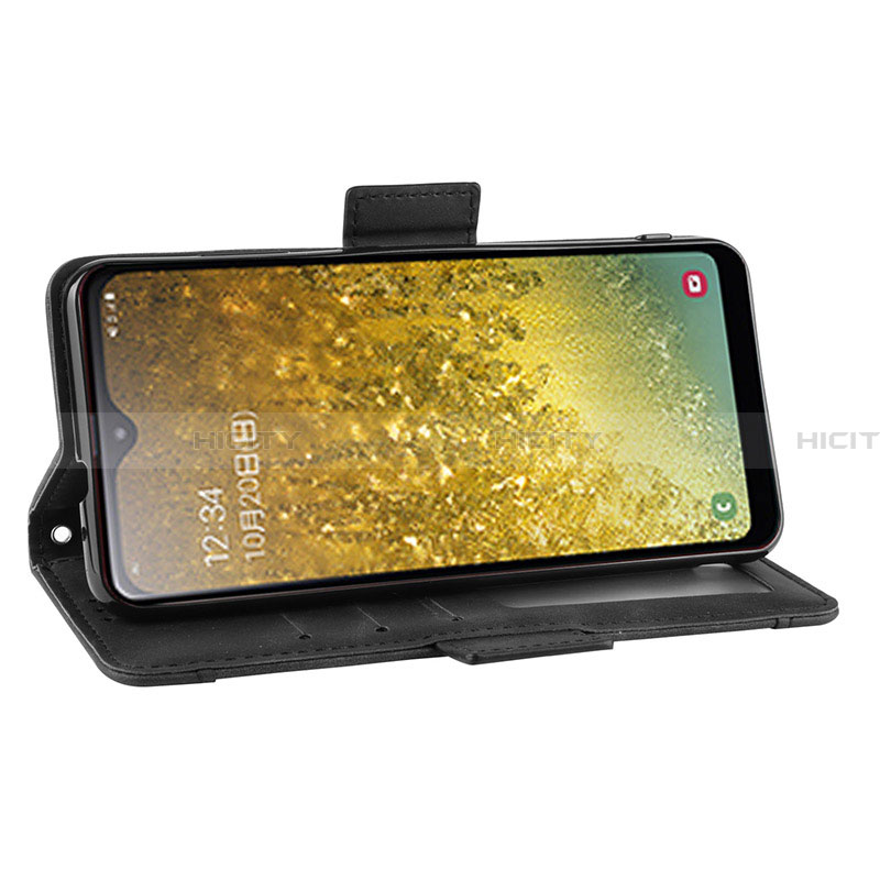 Handytasche Stand Schutzhülle Flip Leder Hülle BY3 für Samsung Galaxy A20 SC-02M SCV46 groß