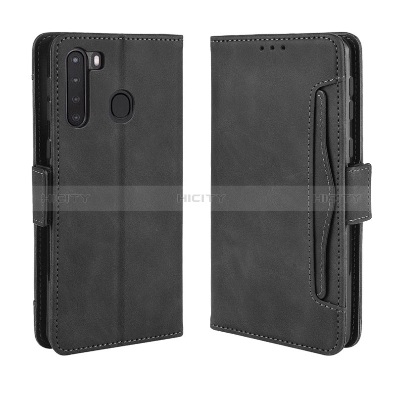 Handytasche Stand Schutzhülle Flip Leder Hülle BY3 für Samsung Galaxy A21 groß