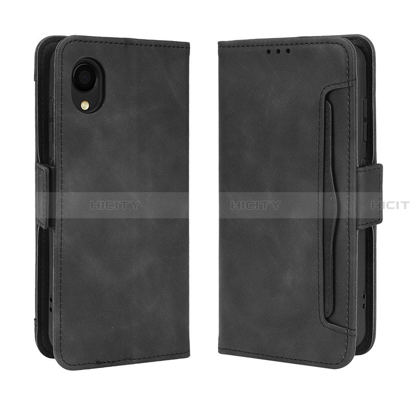 Handytasche Stand Schutzhülle Flip Leder Hülle BY3 für Samsung Galaxy A22 5G SC-56B