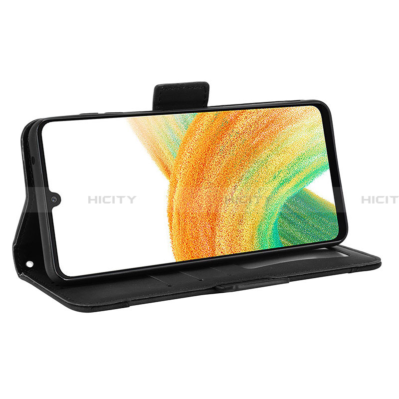 Handytasche Stand Schutzhülle Flip Leder Hülle BY3 für Samsung Galaxy A23 4G groß