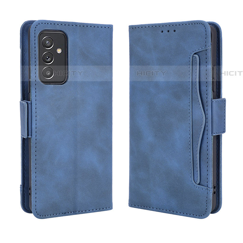 Handytasche Stand Schutzhülle Flip Leder Hülle BY3 für Samsung Galaxy A24 4G Blau