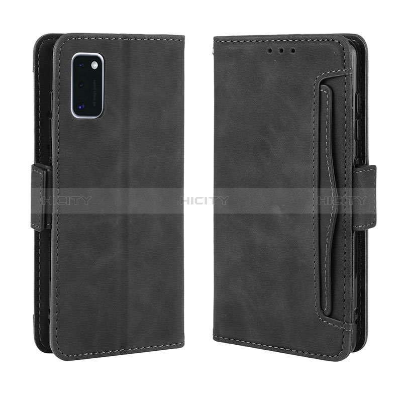 Handytasche Stand Schutzhülle Flip Leder Hülle BY3 für Samsung Galaxy A41 groß