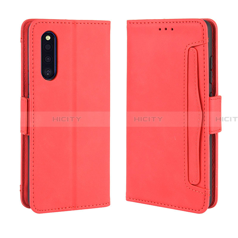 Handytasche Stand Schutzhülle Flip Leder Hülle BY3 für Samsung Galaxy A41 SC-41A Rot