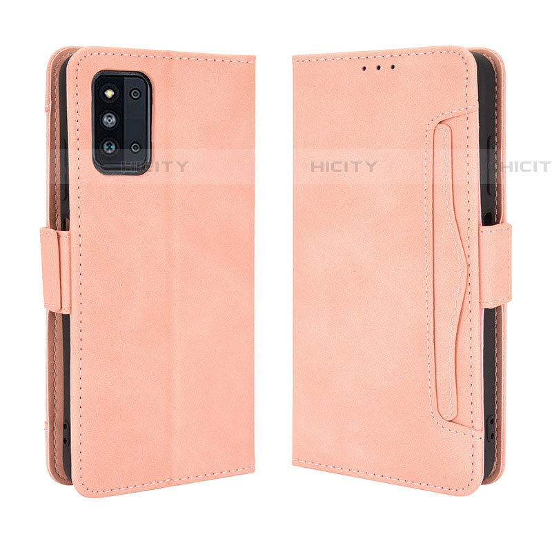 Handytasche Stand Schutzhülle Flip Leder Hülle BY3 für Samsung Galaxy F52 5G Rosa