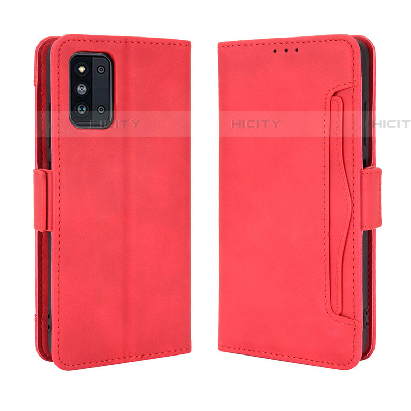 Handytasche Stand Schutzhülle Flip Leder Hülle BY3 für Samsung Galaxy F52 5G Rot