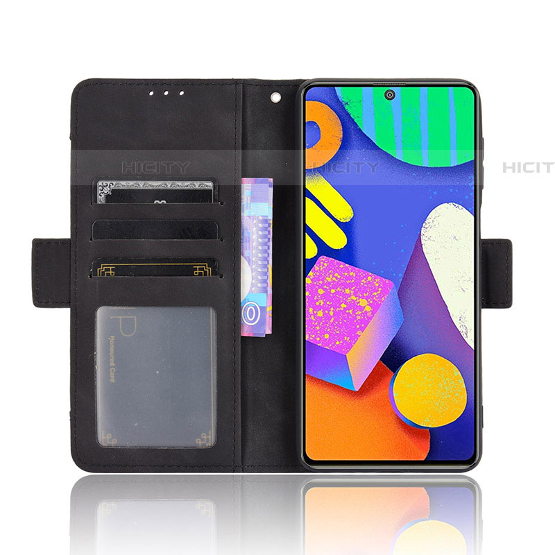 Handytasche Stand Schutzhülle Flip Leder Hülle BY3 für Samsung Galaxy F62 5G groß