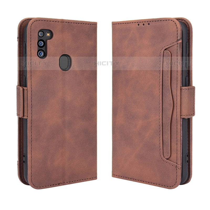 Handytasche Stand Schutzhülle Flip Leder Hülle BY3 für Samsung Galaxy M21 (2021)