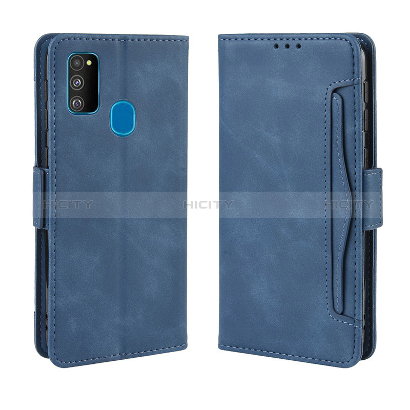 Handytasche Stand Schutzhülle Flip Leder Hülle BY3 für Samsung Galaxy M30s groß