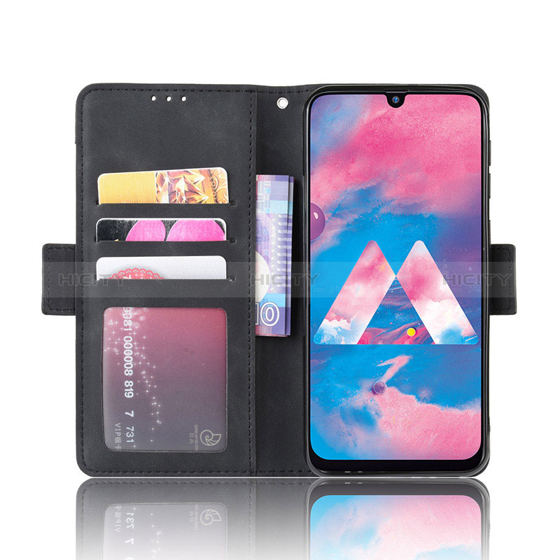 Handytasche Stand Schutzhülle Flip Leder Hülle BY3 für Samsung Galaxy M30s groß