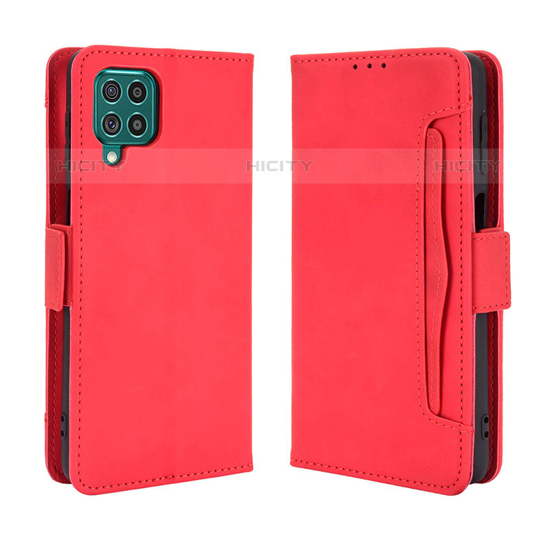 Handytasche Stand Schutzhülle Flip Leder Hülle BY3 für Samsung Galaxy M62 4G Rot