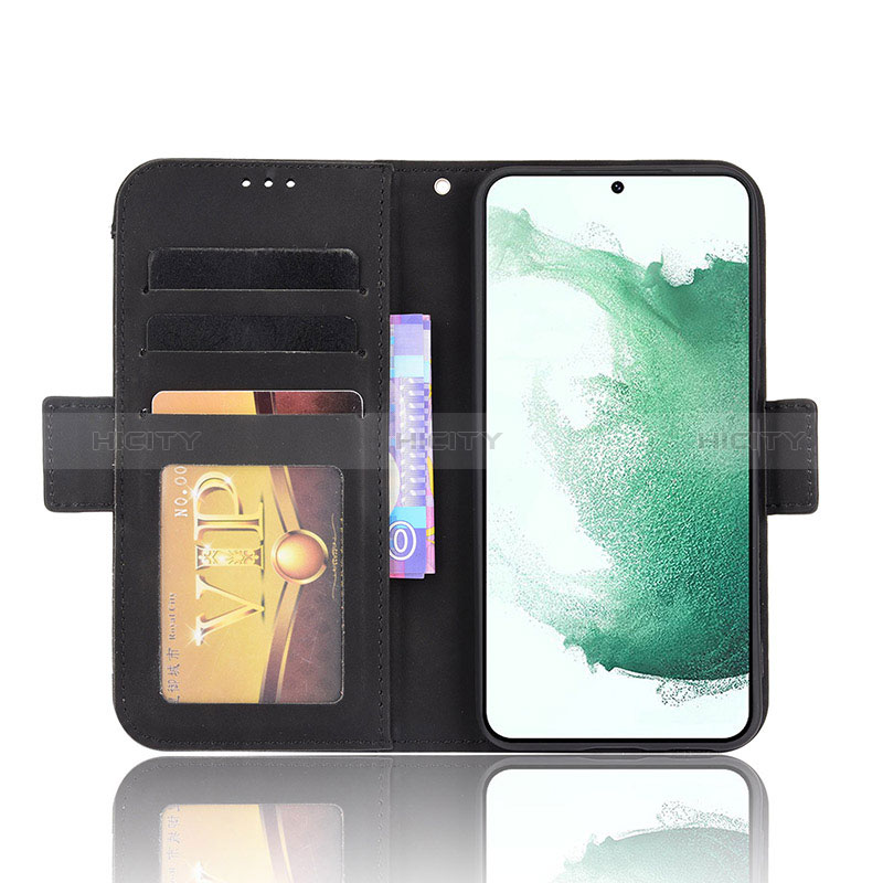 Handytasche Stand Schutzhülle Flip Leder Hülle BY3 für Samsung Galaxy S23 5G groß