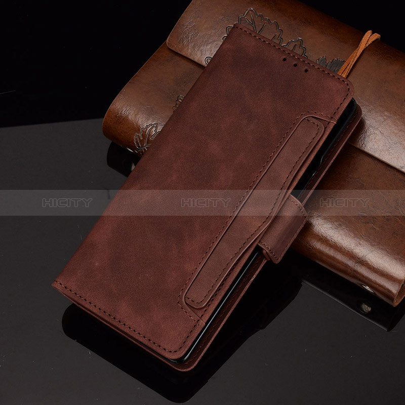 Handytasche Stand Schutzhülle Flip Leder Hülle BY3 für Samsung Galaxy Z Fold2 5G Braun