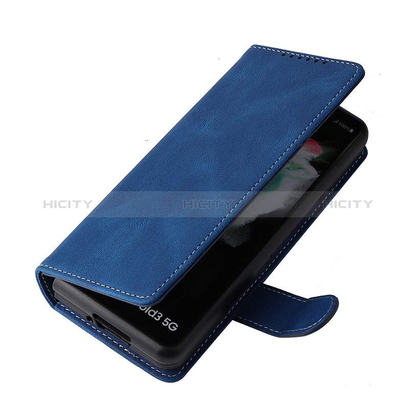 Handytasche Stand Schutzhülle Flip Leder Hülle BY3 für Samsung Galaxy Z Fold3 5G