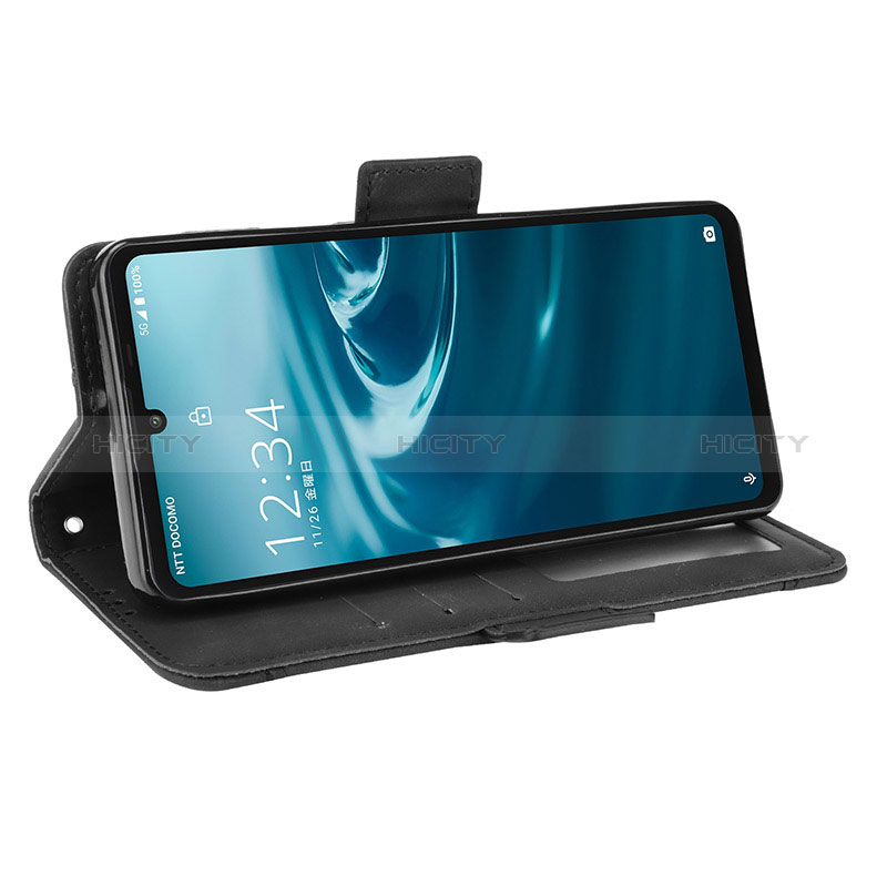 Handytasche Stand Schutzhülle Flip Leder Hülle BY3 für Sharp Aquos Sense6 groß