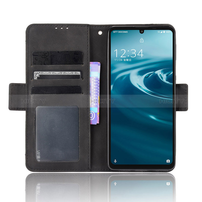 Handytasche Stand Schutzhülle Flip Leder Hülle BY3 für Sharp Aquos Sense6 groß