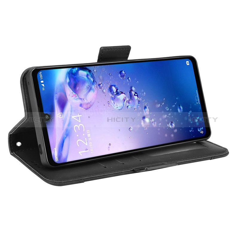 Handytasche Stand Schutzhülle Flip Leder Hülle BY3 für Sharp Aquos Zero6