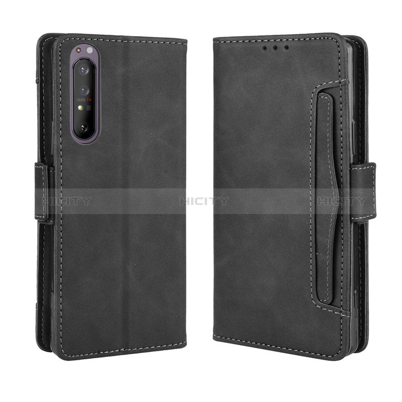 Handytasche Stand Schutzhülle Flip Leder Hülle BY3 für Sony Xperia 1 II