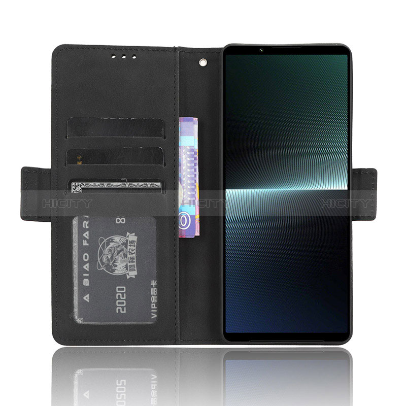 Handytasche Stand Schutzhülle Flip Leder Hülle BY3 für Sony Xperia 1 V groß