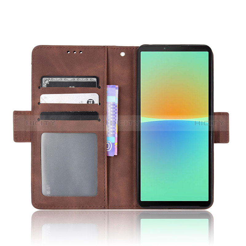 Handytasche Stand Schutzhülle Flip Leder Hülle BY3 für Sony Xperia 10 IV SO-52C