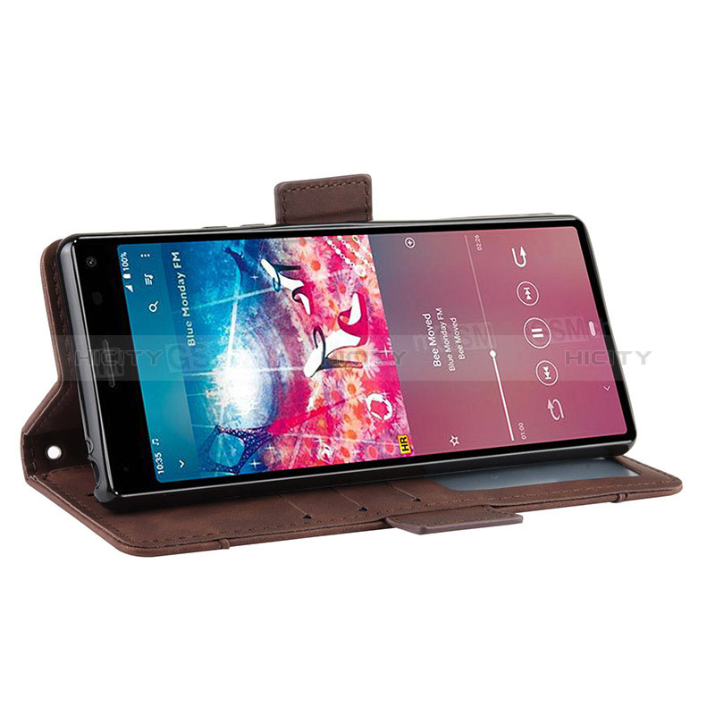 Handytasche Stand Schutzhülle Flip Leder Hülle BY3 für Sony Xperia 8 groß