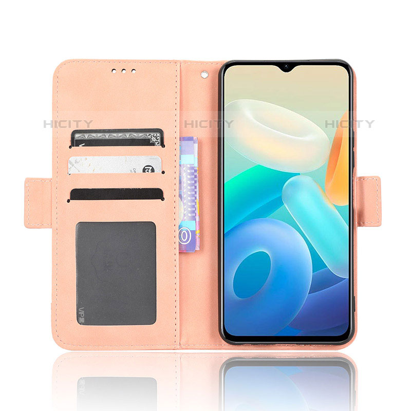 Handytasche Stand Schutzhülle Flip Leder Hülle BY3 für Vivo iQOO Z6 Lite 5G