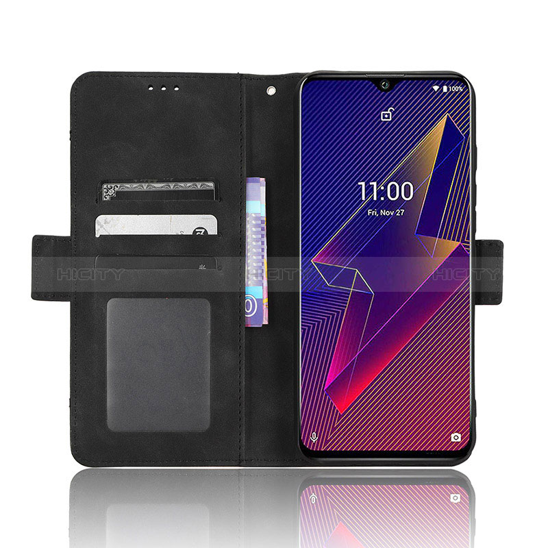 Handytasche Stand Schutzhülle Flip Leder Hülle BY3 für Wiko Power U20 groß