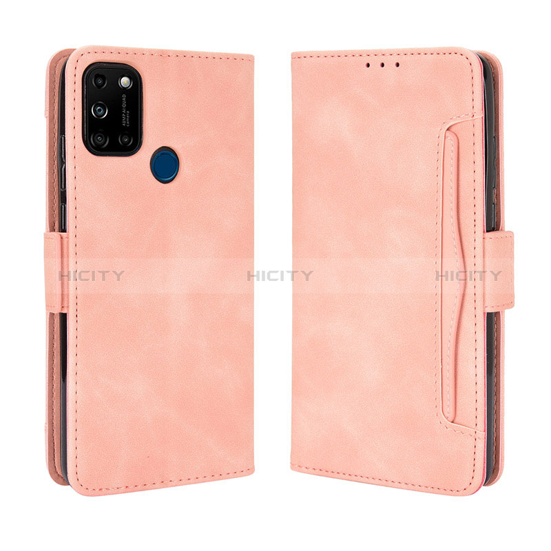 Handytasche Stand Schutzhülle Flip Leder Hülle BY3 für Wiko View5 Plus Rosa