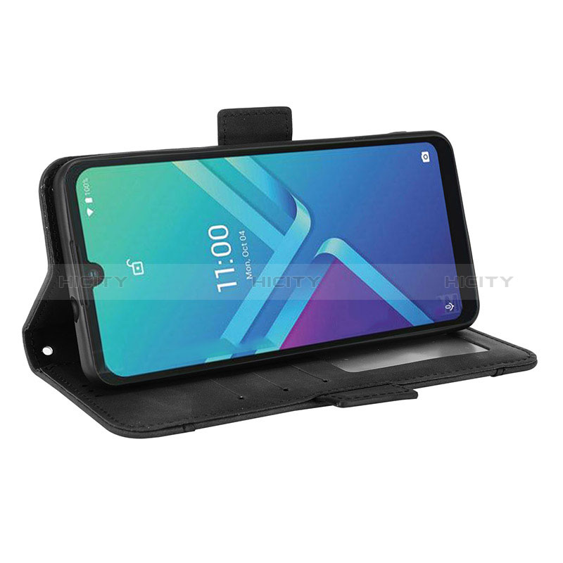 Handytasche Stand Schutzhülle Flip Leder Hülle BY3 für Wiko Y82 groß