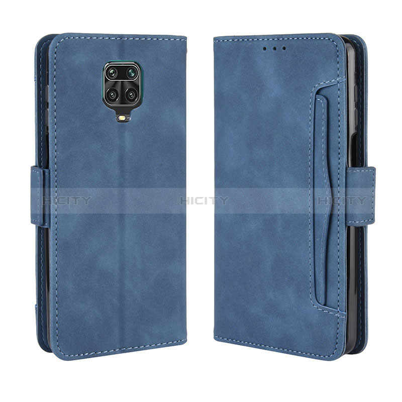 Handytasche Stand Schutzhülle Flip Leder Hülle BY3 für Xiaomi Poco M2 Pro Blau