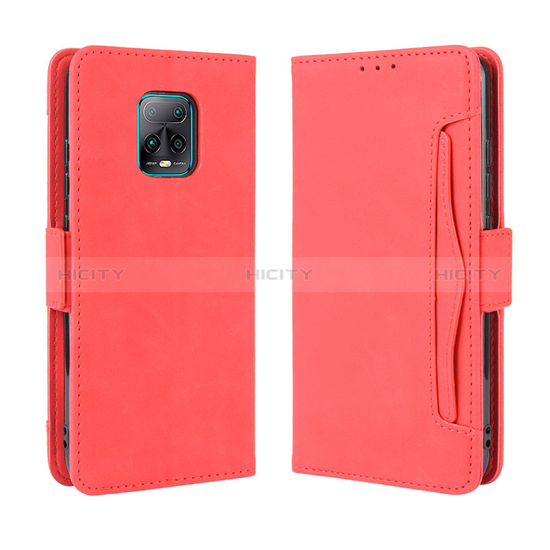 Handytasche Stand Schutzhülle Flip Leder Hülle BY3 für Xiaomi Redmi 10X 5G Rot Plus