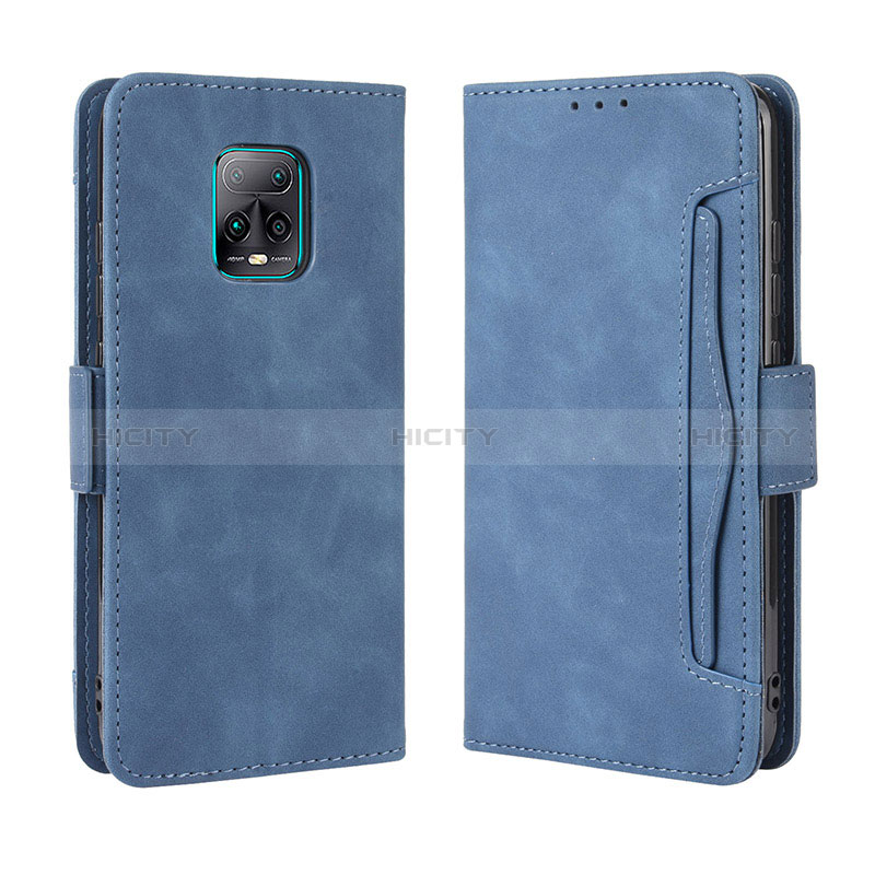 Handytasche Stand Schutzhülle Flip Leder Hülle BY3 für Xiaomi Redmi 10X Pro 5G Blau