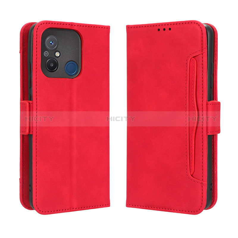 Handytasche Stand Schutzhülle Flip Leder Hülle BY3 für Xiaomi Redmi 11A 4G Rot