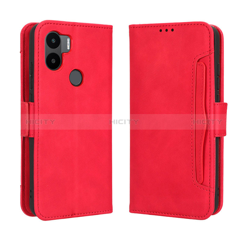 Handytasche Stand Schutzhülle Flip Leder Hülle BY3 für Xiaomi Redmi A1 Plus Rot