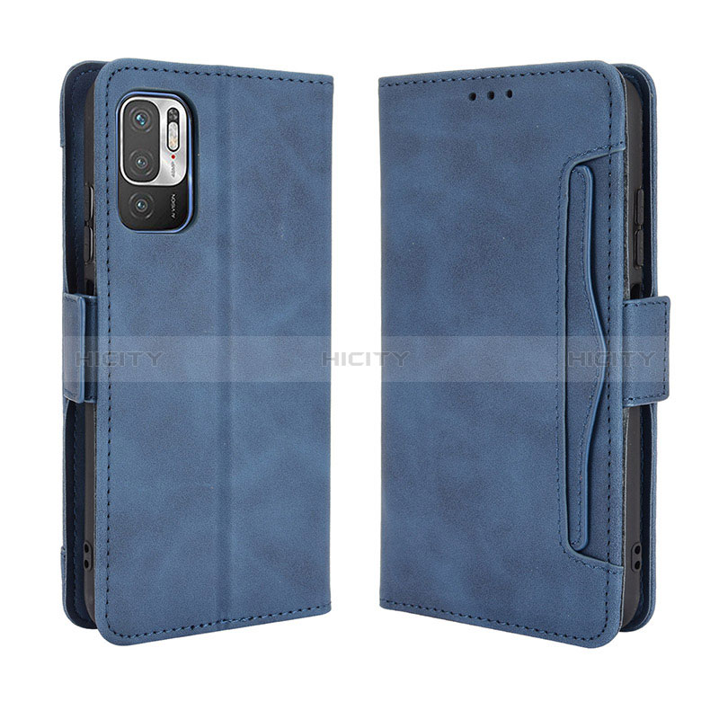 Handytasche Stand Schutzhülle Flip Leder Hülle BY3 für Xiaomi Redmi Note 10T 5G Blau