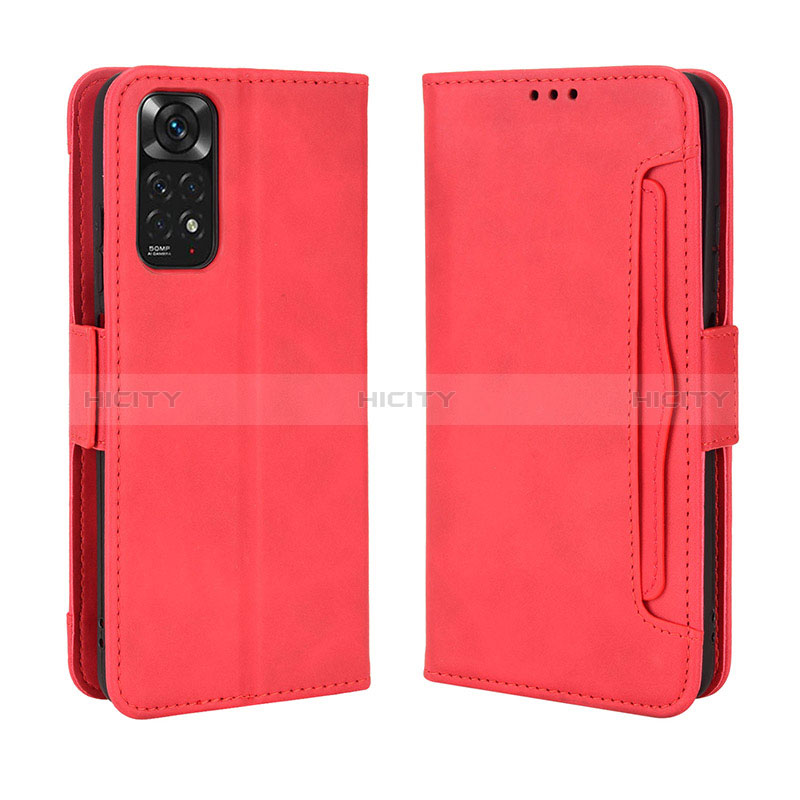 Handytasche Stand Schutzhülle Flip Leder Hülle BY3 für Xiaomi Redmi Note 11 4G (2022) groß