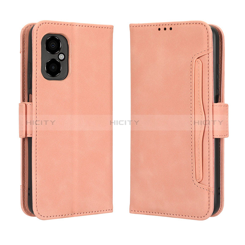 Handytasche Stand Schutzhülle Flip Leder Hülle BY3 für Xiaomi Redmi Note 12R Pro 5G Rosa