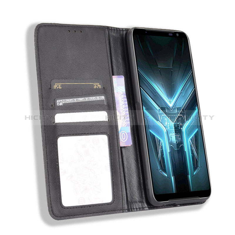 Handytasche Stand Schutzhülle Flip Leder Hülle BY4 für Asus ROG Phone 3