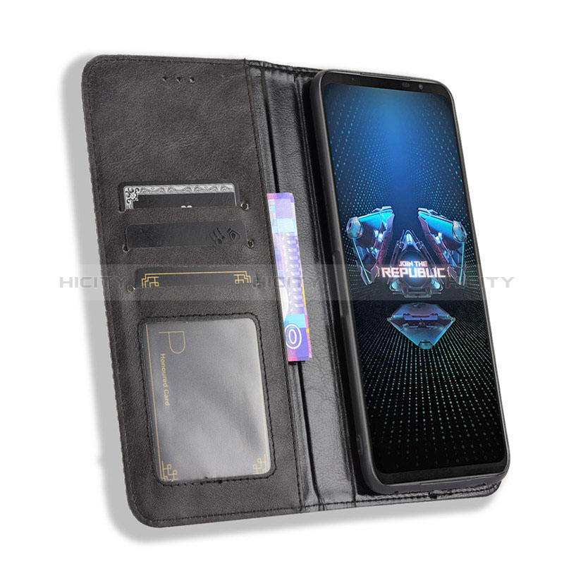 Handytasche Stand Schutzhülle Flip Leder Hülle BY4 für Asus ROG Phone 5 Pro