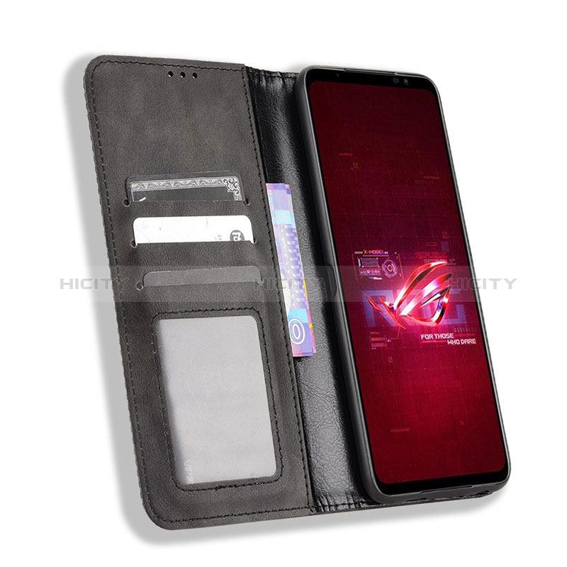 Handytasche Stand Schutzhülle Flip Leder Hülle BY4 für Asus ROG Phone 6