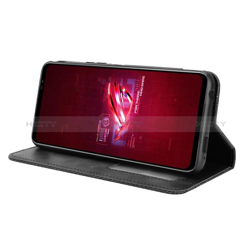 Handytasche Stand Schutzhülle Flip Leder Hülle BY4 für Asus ROG Phone 6