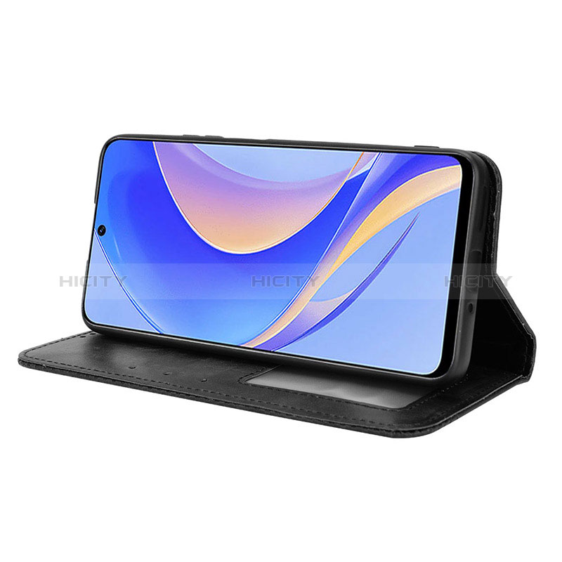 Handytasche Stand Schutzhülle Flip Leder Hülle BY4 für Huawei Enjoy 50 Pro groß