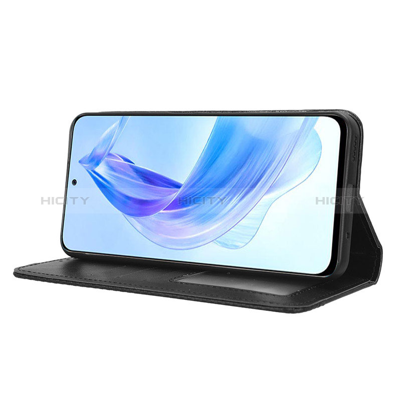 Handytasche Stand Schutzhülle Flip Leder Hülle BY4 für Huawei Honor 90 Lite 5G groß