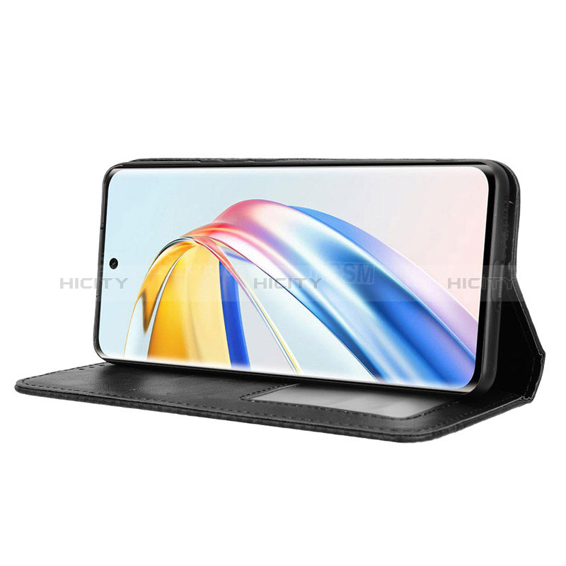 Handytasche Stand Schutzhülle Flip Leder Hülle BY4 für Huawei Honor Magic6 Lite 5G groß