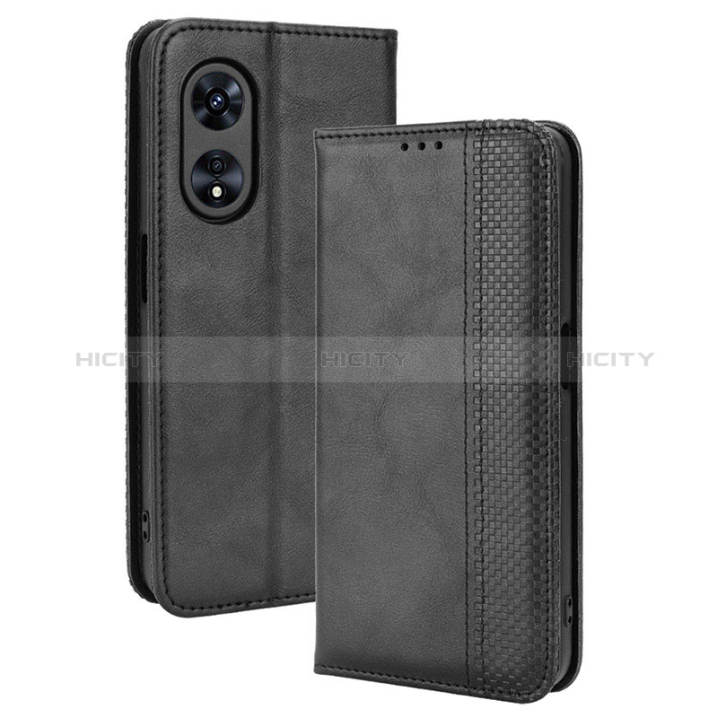 Handytasche Stand Schutzhülle Flip Leder Hülle BY4 für Huawei Honor X5 Plus Schwarz Plus