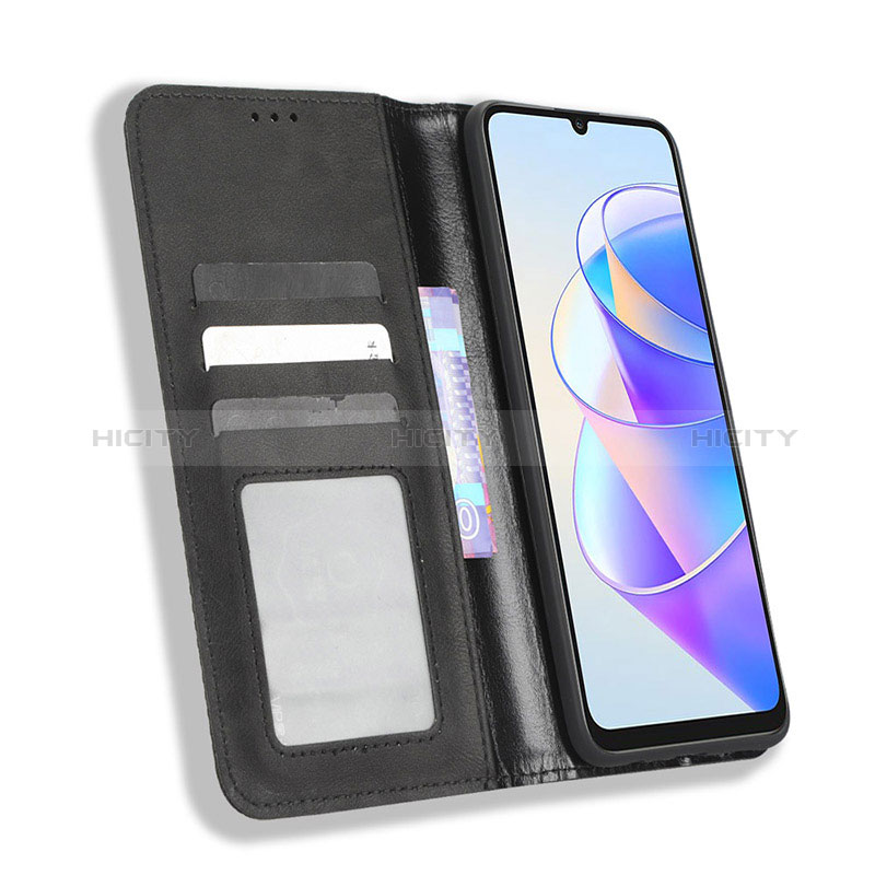 Handytasche Stand Schutzhülle Flip Leder Hülle BY4 für Huawei Honor X7a groß