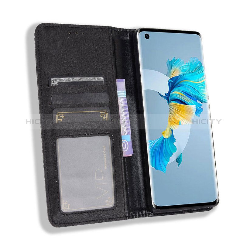 Handytasche Stand Schutzhülle Flip Leder Hülle BY4 für Huawei Mate 40